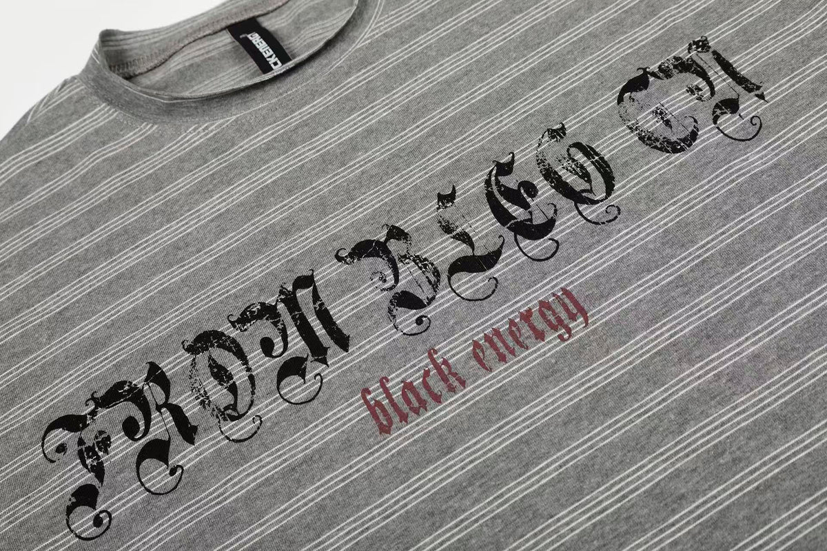 Streetwear Striped Print Long Sleeve - OMYGOODS