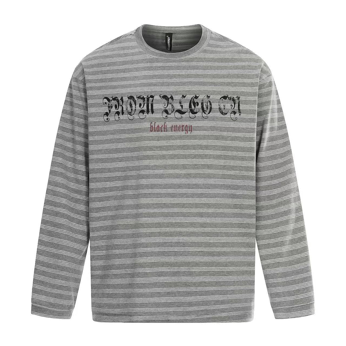 Streetwear Striped Print Long Sleeve - OMYGOODS