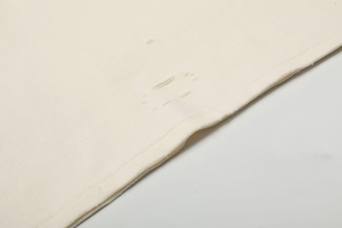 Distressed Patch Number 23 Embroidery Long Sleeve - OMYGOODS