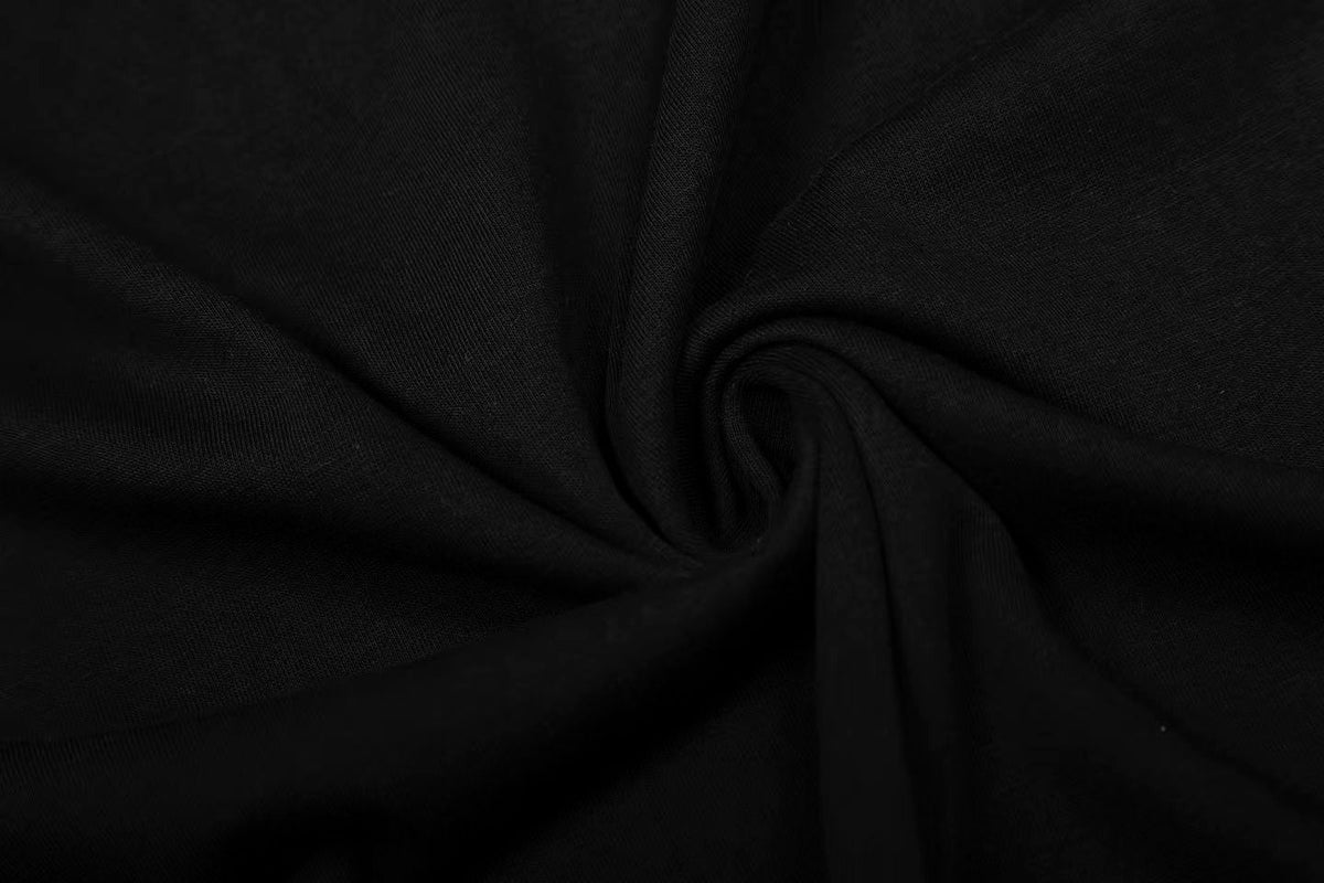 Distressed Star Gothic Fake Two-Piece Long Sleeve - OMYGOODS