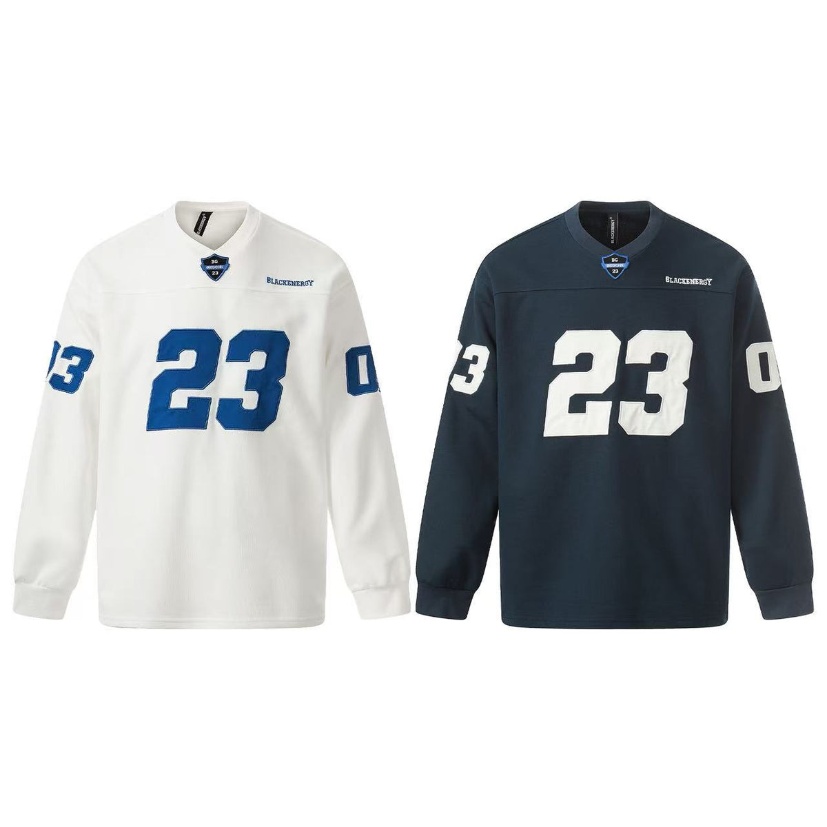 #23 Varsity Football Jersey Long Sleeve - OMYGOODS