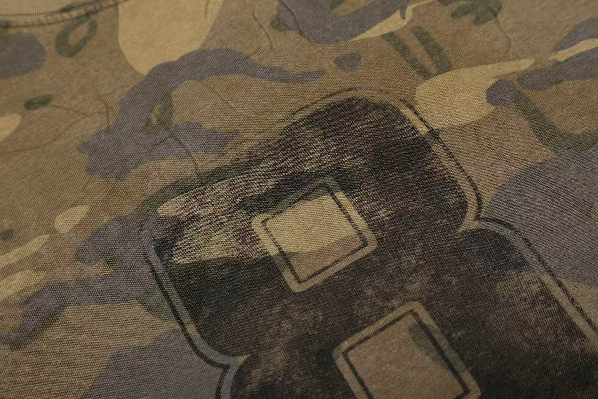 Streetwear Camo Number Print Long Sleeve - OMYGOODS