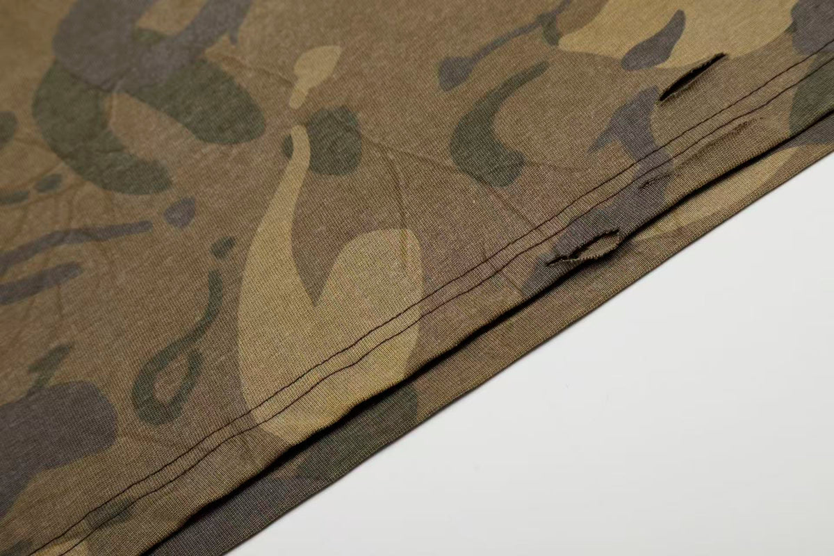 Streetwear Camo Number Print Long Sleeve - OMYGOODS