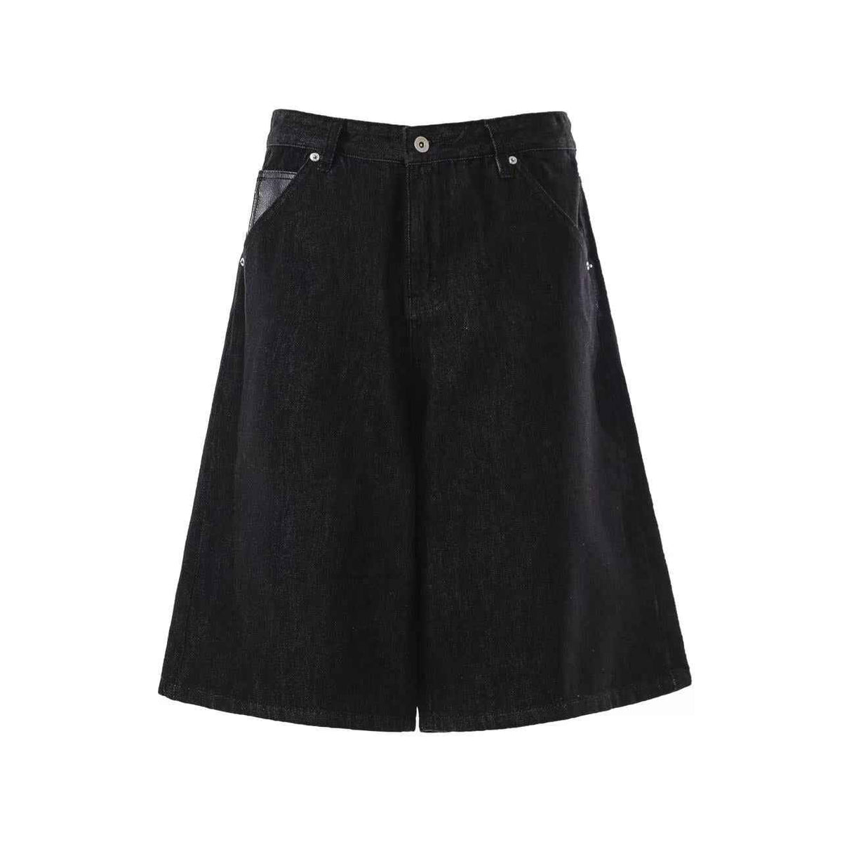 Vintage Baggy Wide-Leg Denim Jorts