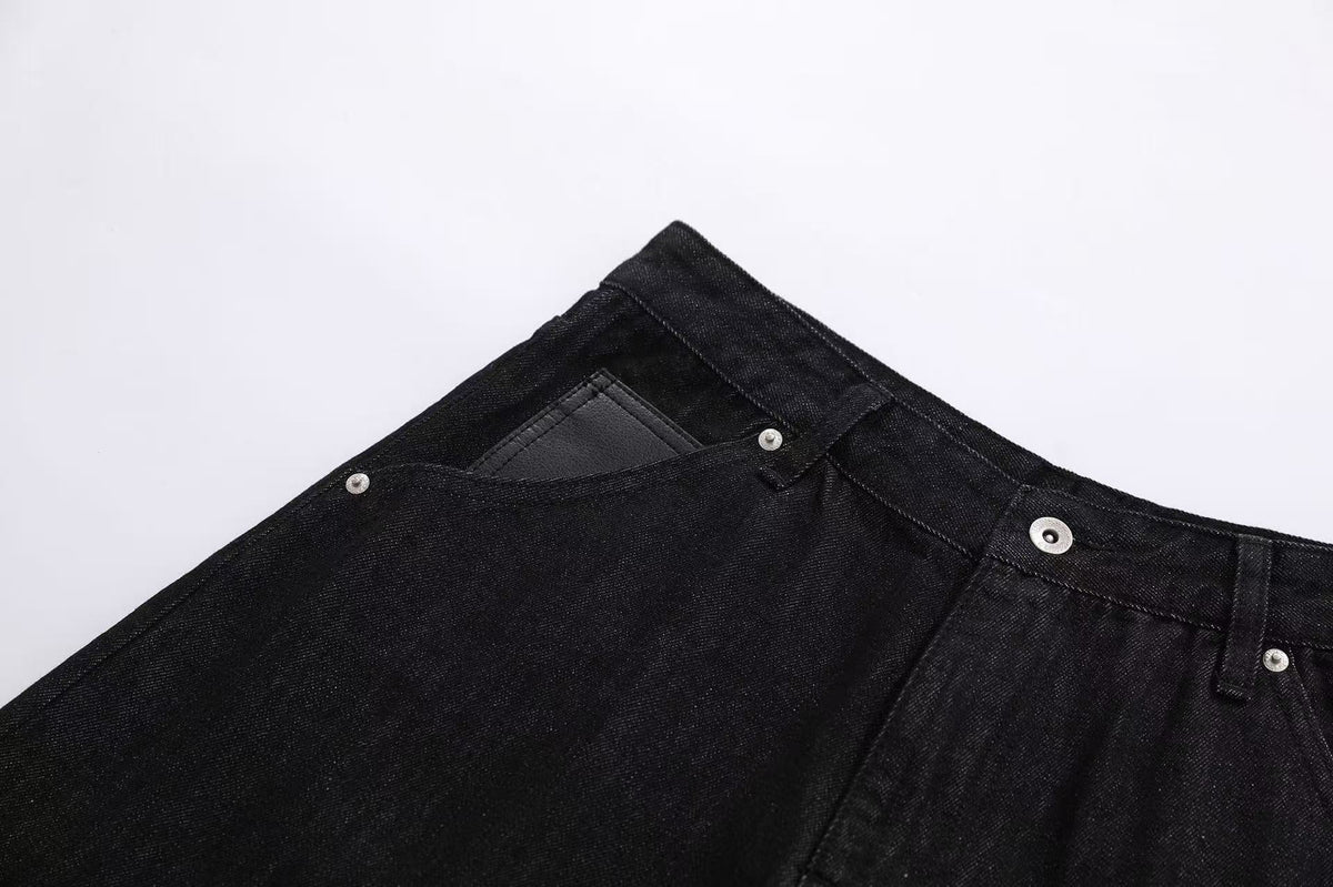 Vintage Baggy Wide-Leg Denim Jorts - OMYGOODS