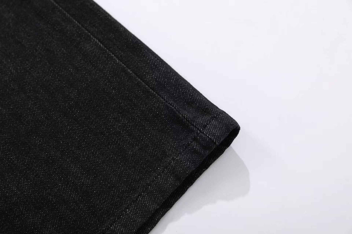 Vintage Baggy Wide-Leg Denim Jorts
