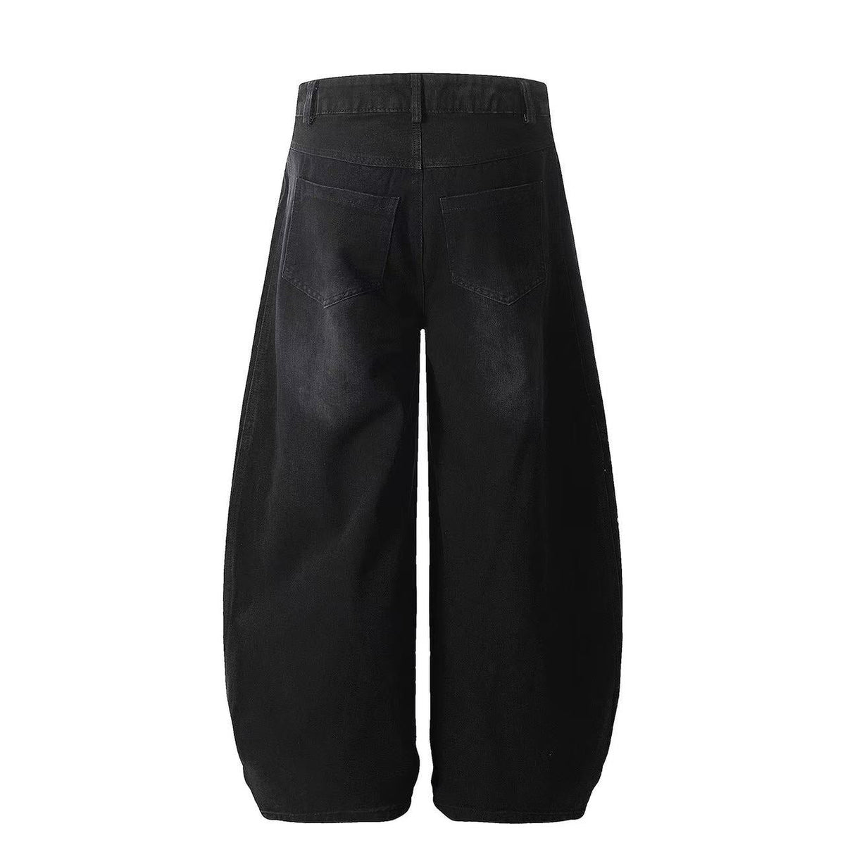 Contrast Striped Stitching Baggy Jeans - OMYGOODS