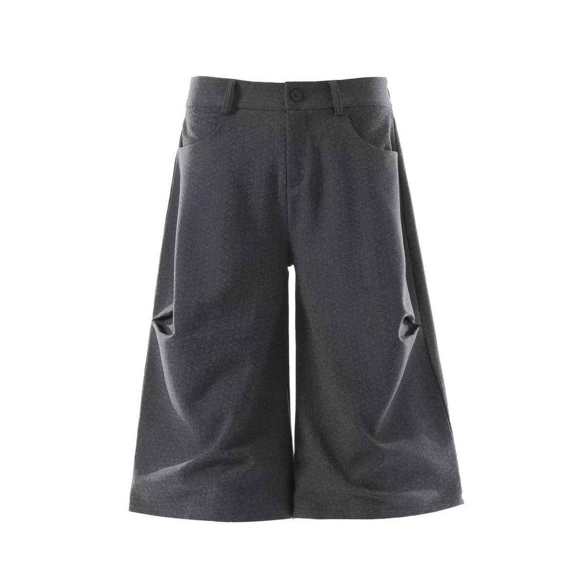 Oversized High-Waist Wide-Leg Shorts - OMYGOODS