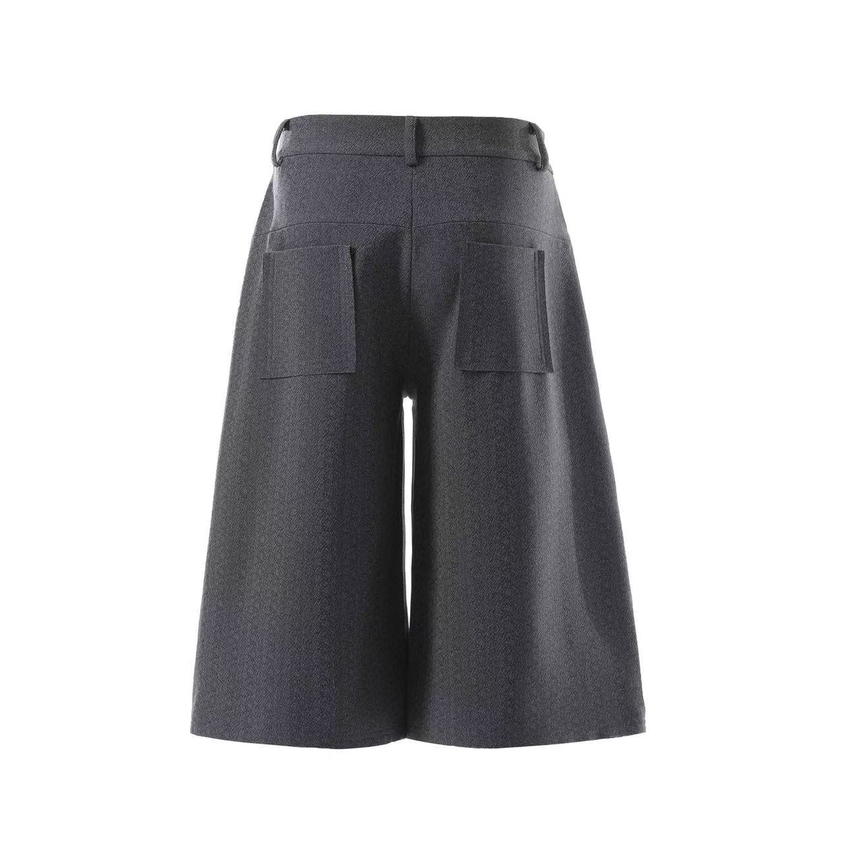 Oversized High-Waist Wide-Leg Shorts - OMYGOODS