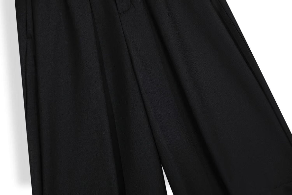 Streetwear Clean-Fit Wide-Leg Shorts - OMYGOODS