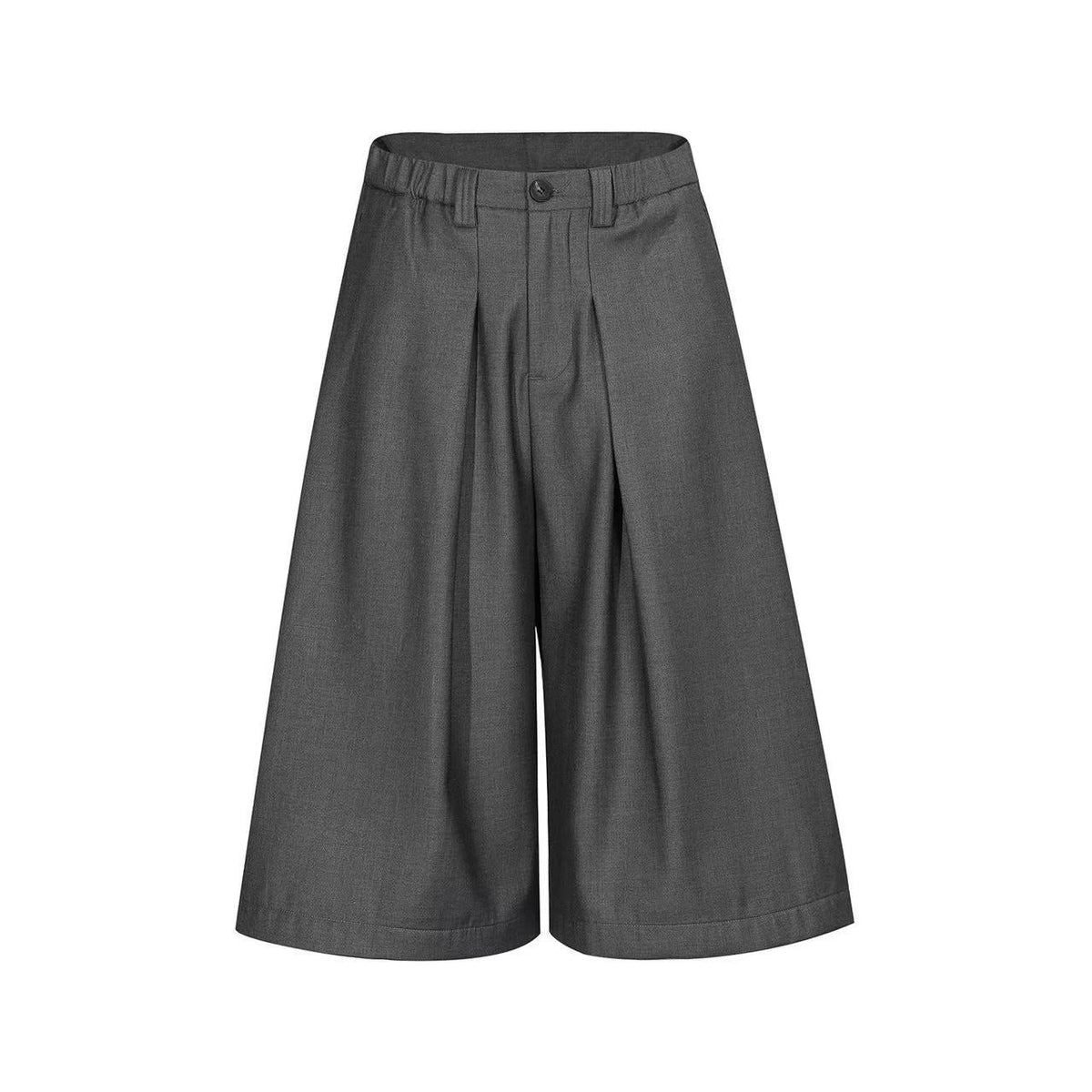 Streetwear Clean-Fit Wide-Leg Shorts - OMYGOODS
