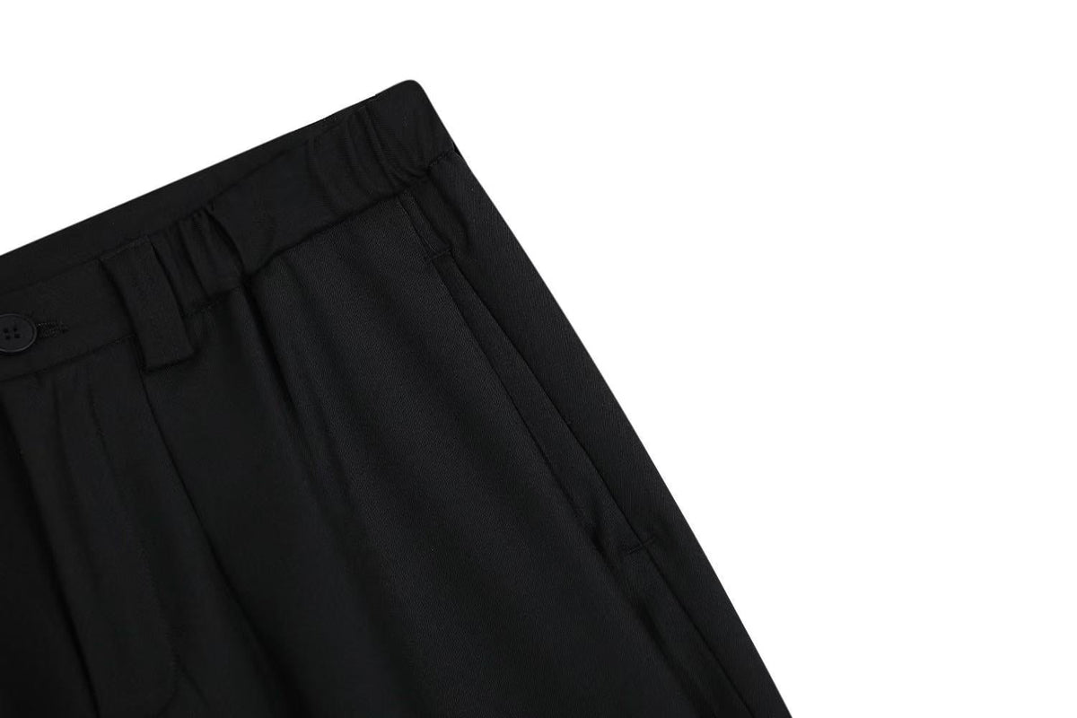 Streetwear Clean-Fit Wide-Leg Shorts - OMYGOODS