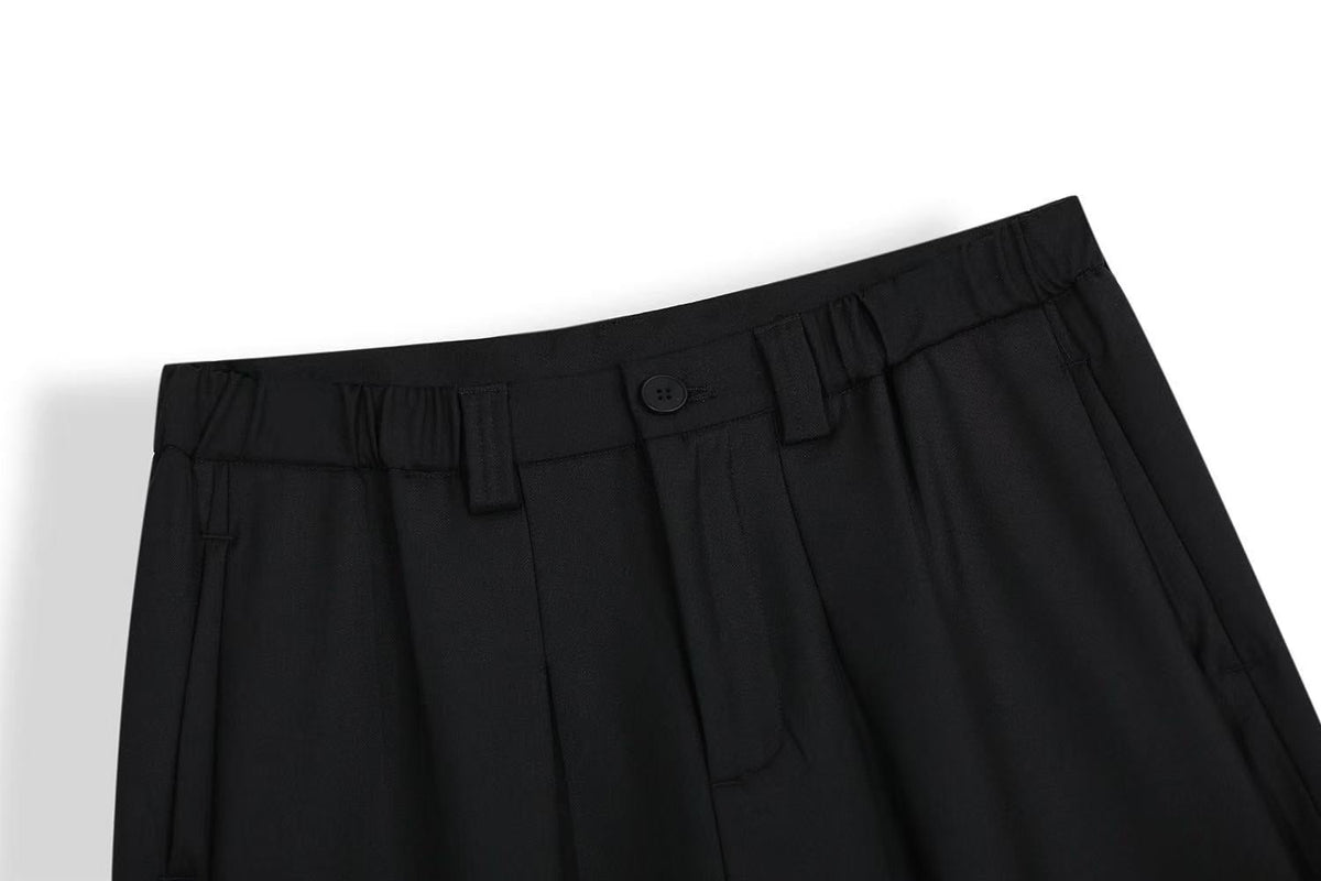Streetwear Clean-Fit Wide-Leg Shorts - OMYGOODS