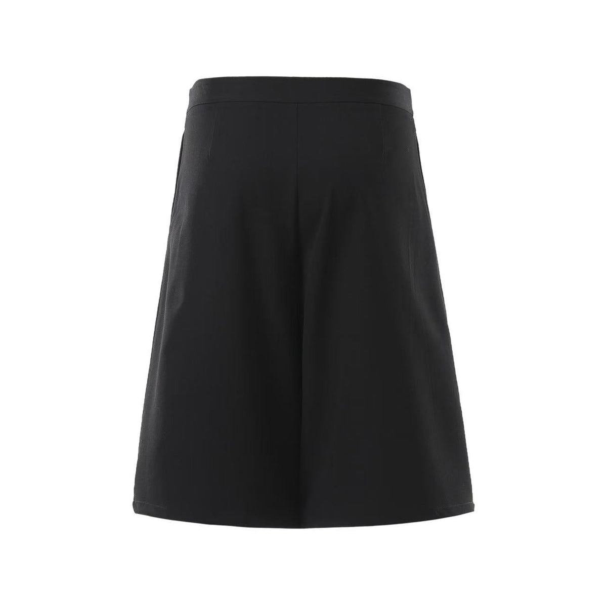 Wrap Front Pleated Wide-Leg Shorts - OMYGOODS
