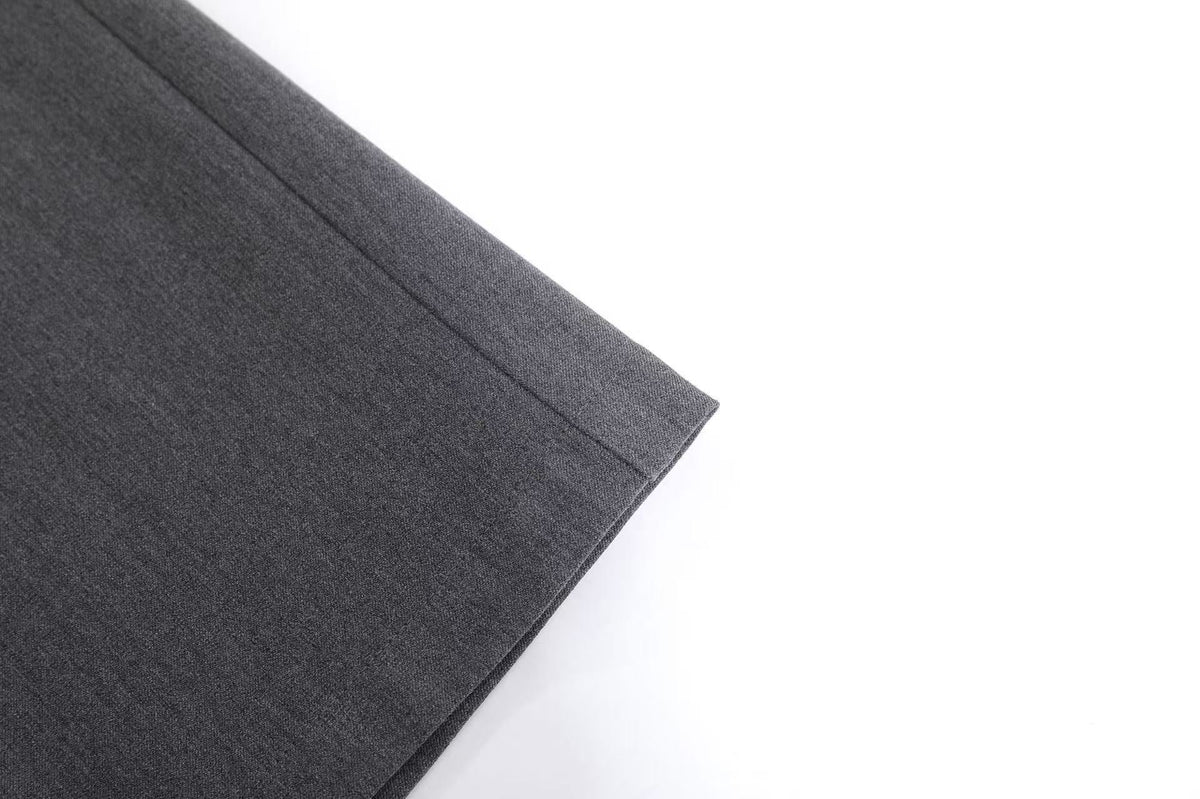 Wrap Front Pleated Wide-Leg Shorts - OMYGOODS