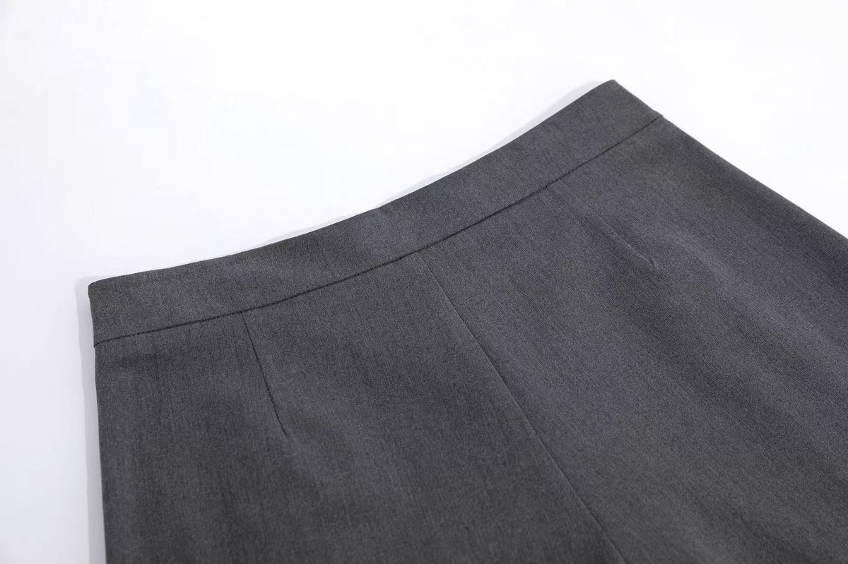 Wrap Front Pleated Wide-Leg Shorts - OMYGOODS