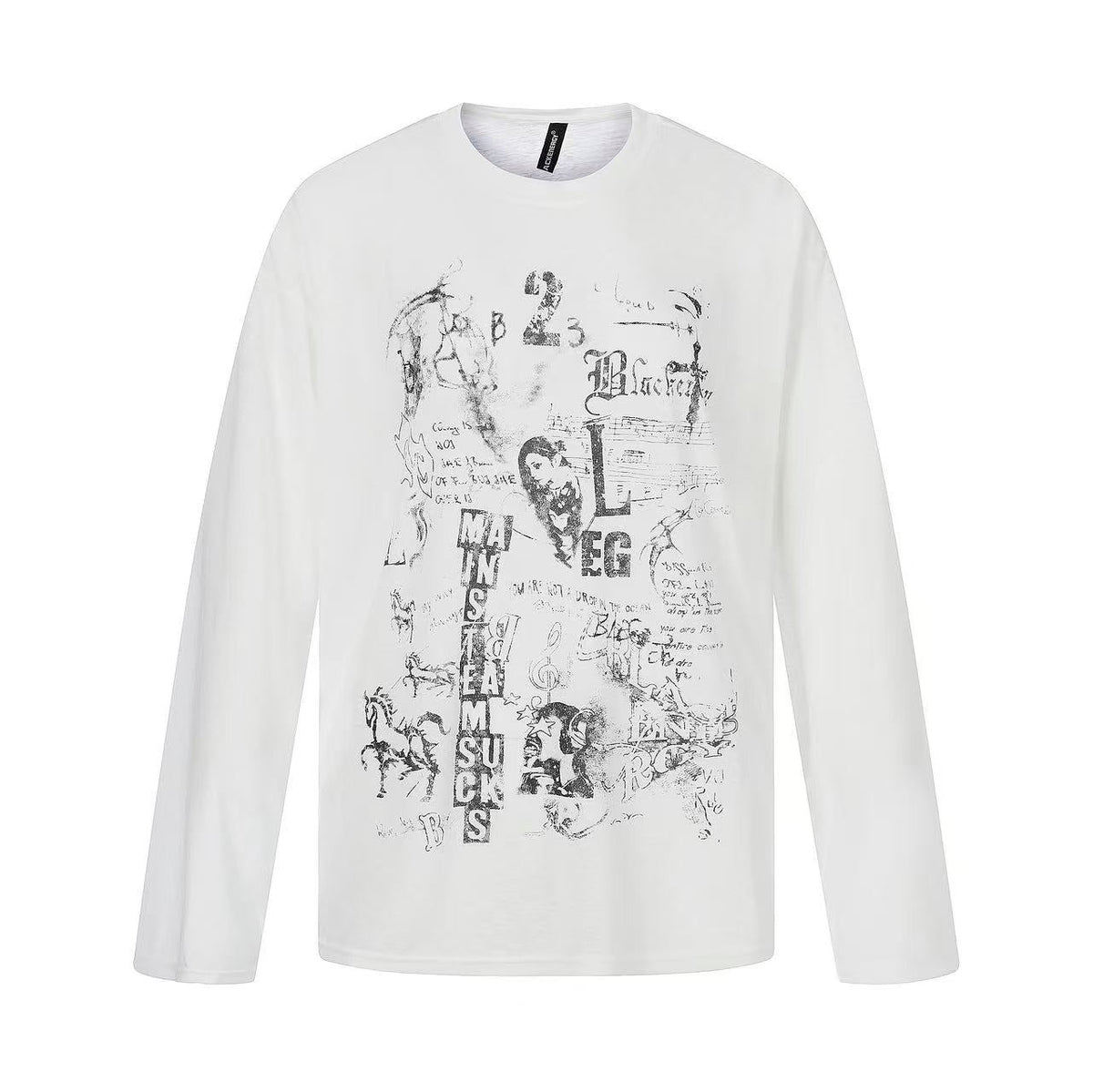 Streetwear Print Long Sleeve - OMYGOODS