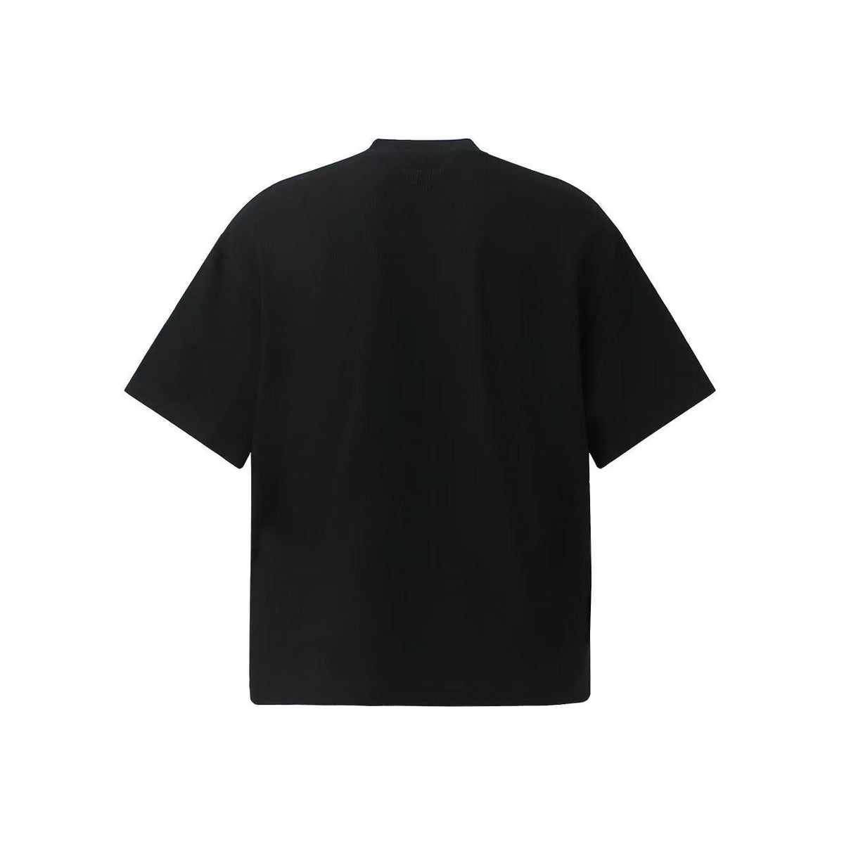 Streetwear Waffle Knit Slogan & Dog Print T-Shirt - OMYGOODS