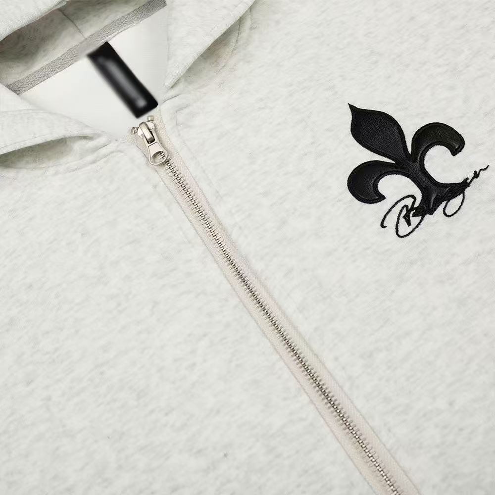Vintage Gothic Cross Zip-Up Hoodie - OMYGOODS