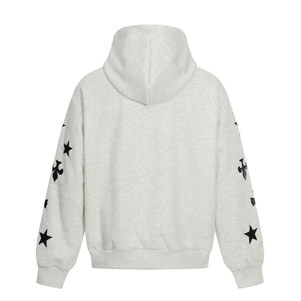 Vintage Gothic Cross Zip-Up Hoodie - OMYGOODS