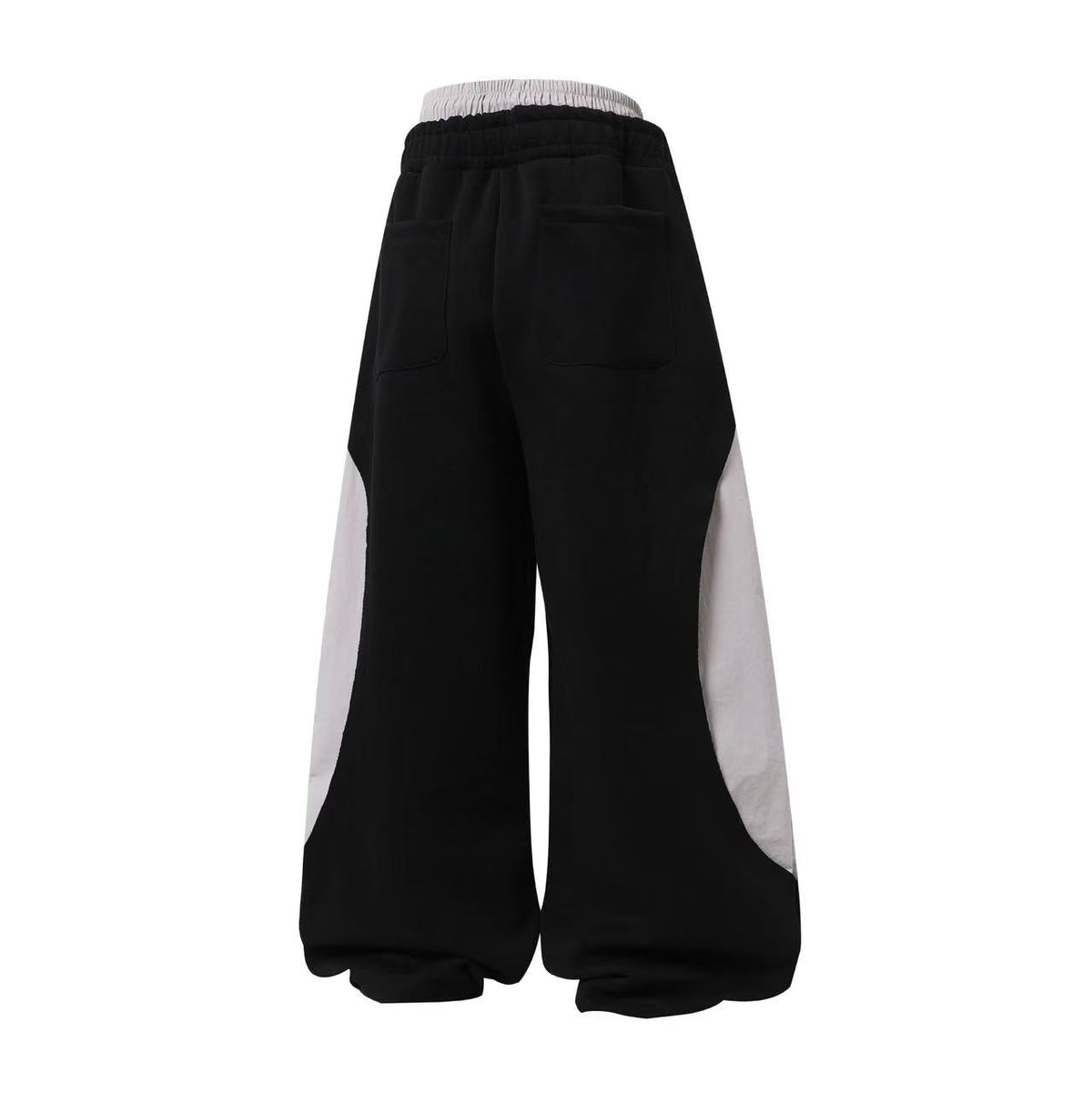 Streetwear Side Stripe Baggy Wide-Leg Sweatpants - OMYGOODS