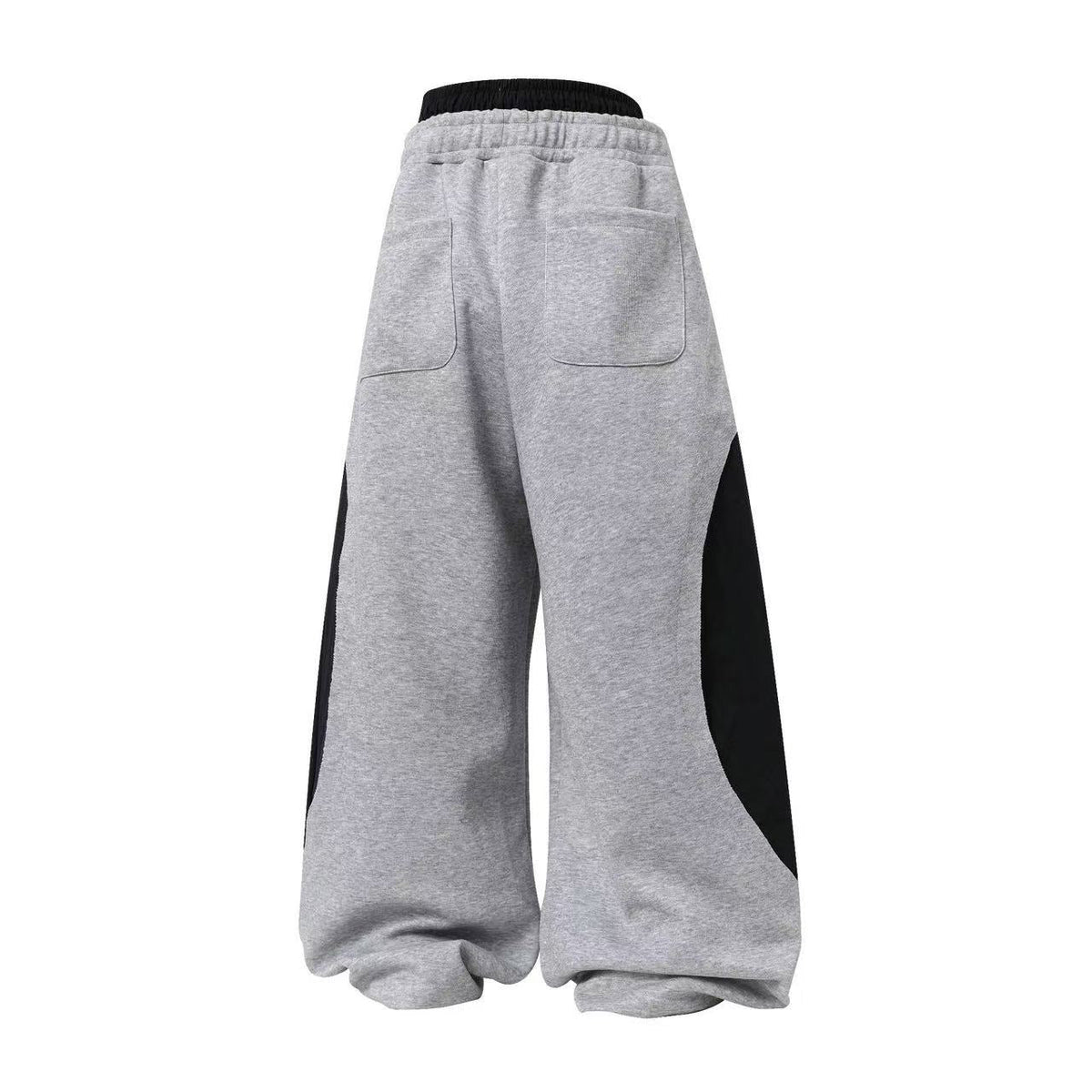 Streetwear Side Stripe Baggy Wide-Leg Sweatpants - OMYGOODS
