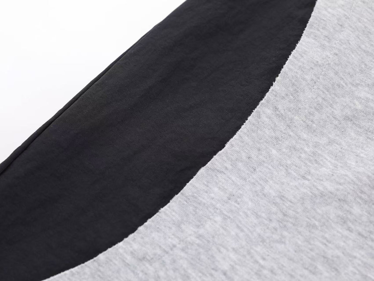 Streetwear Side Stripe Baggy Wide-Leg Sweatpants - OMYGOODS