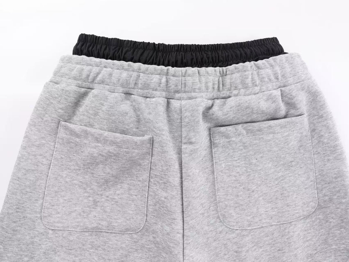 Streetwear Side Stripe Baggy Wide-Leg Sweatpants - OMYGOODS