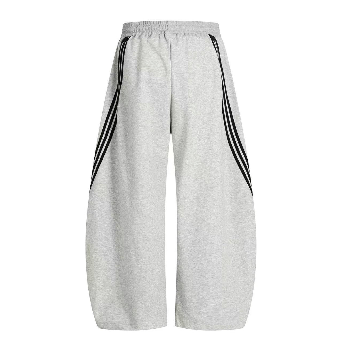 Retro Side Stripe Baggy Wide-Leg Sweatpants - OMYGOODS