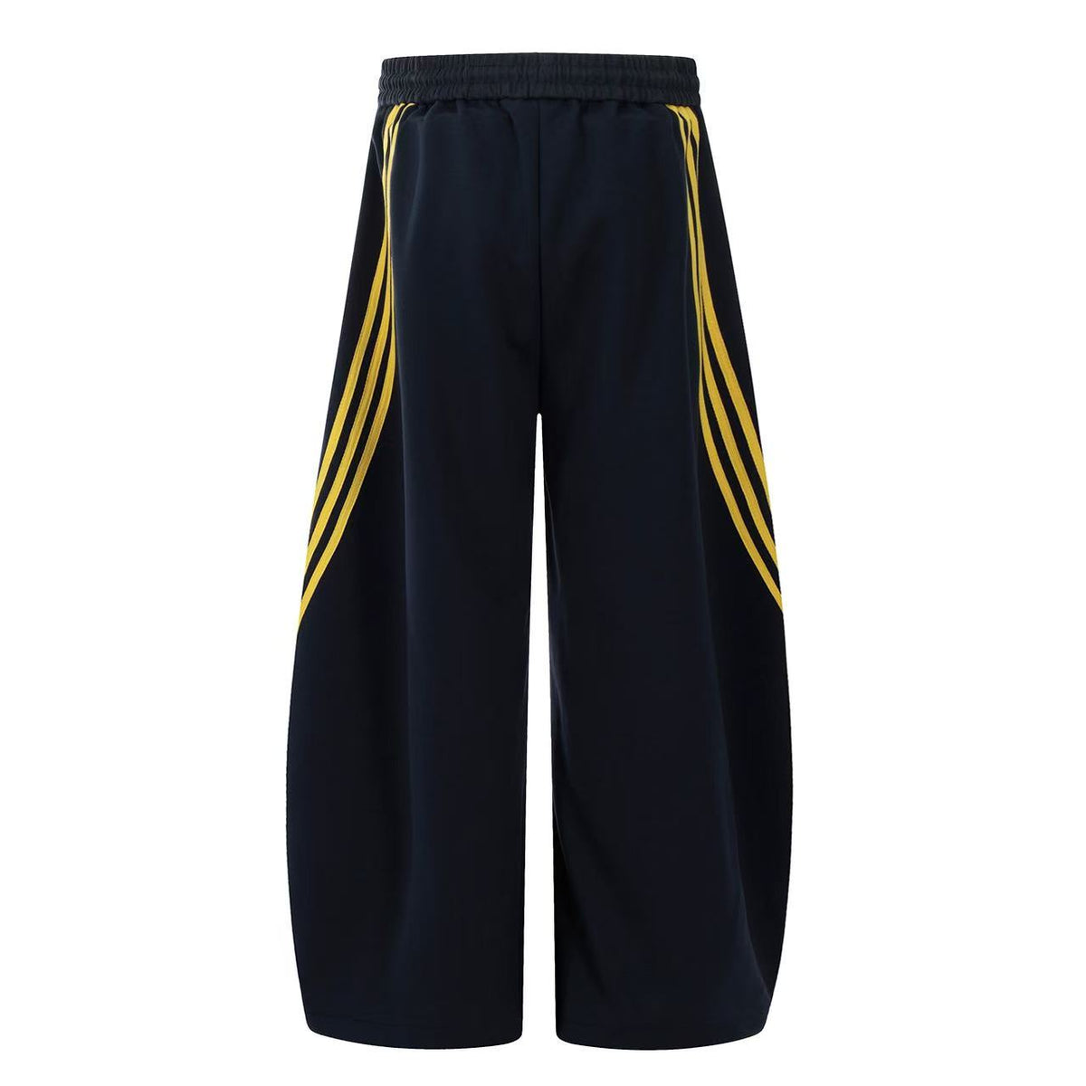 Retro Side Stripe Baggy Wide-Leg Sweatpants - OMYGOODS