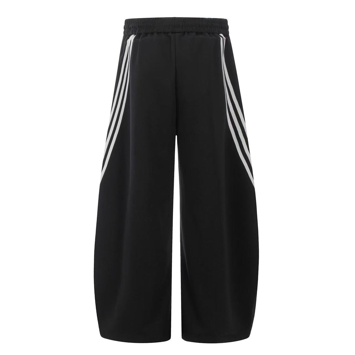 Retro Side Stripe Baggy Wide-Leg Sweatpants - OMYGOODS