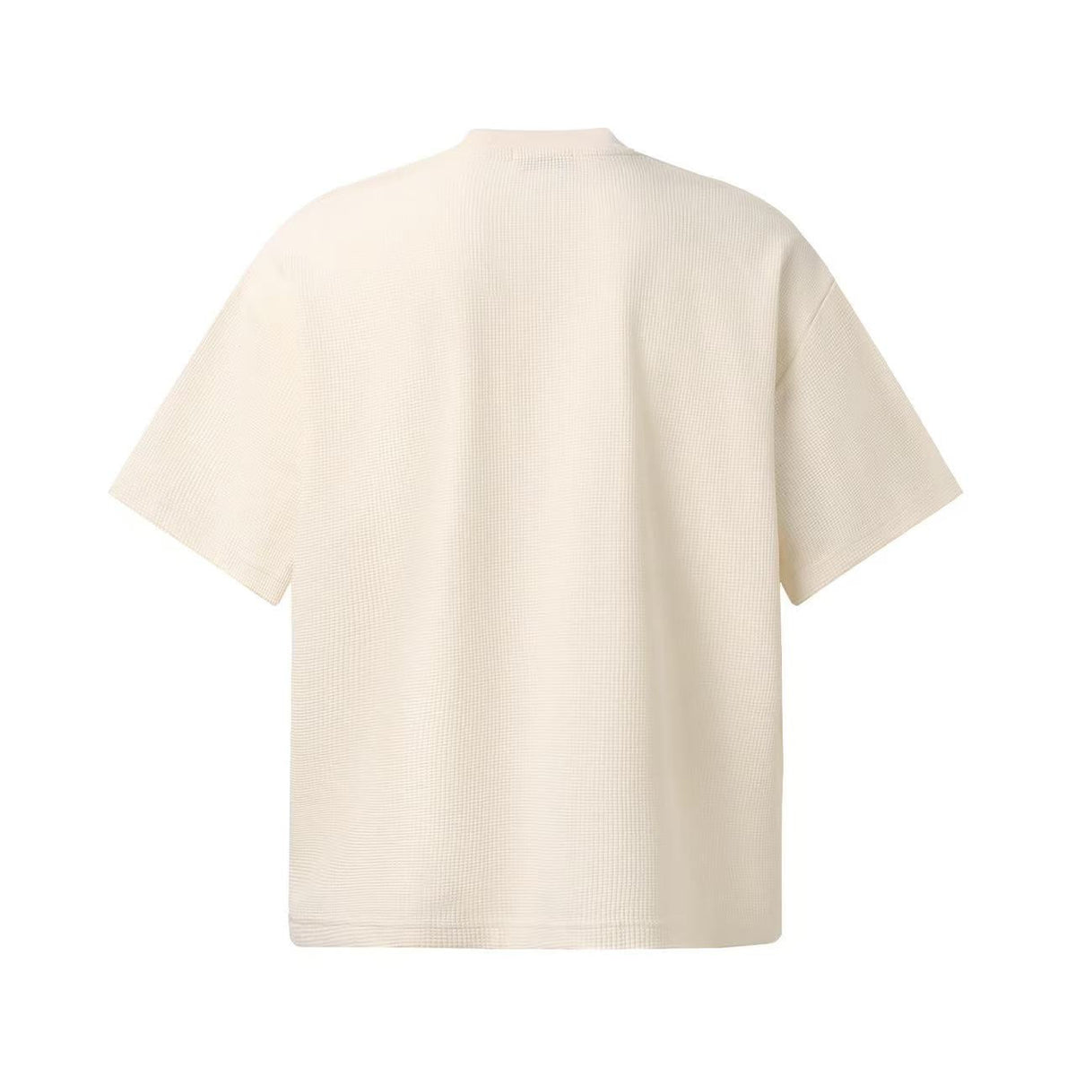 Mouth Collage Print Waffle Knit T-Shirt - OMYGOODS