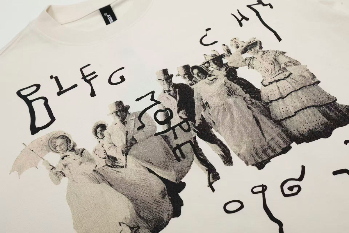 Vintage Graphic Print T-Shirt - OMYGOODS