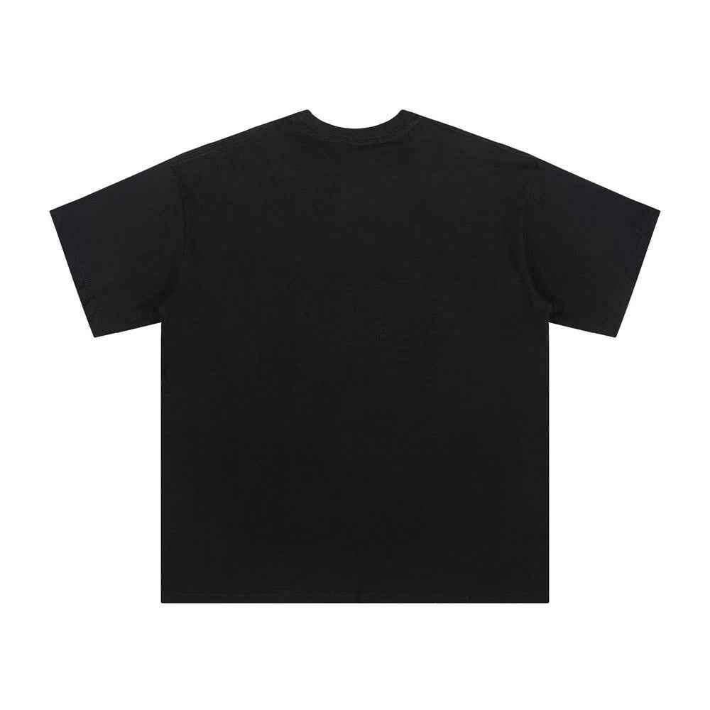 Street Style Patch Letter Graphic T-Shirt - OMYGOODS