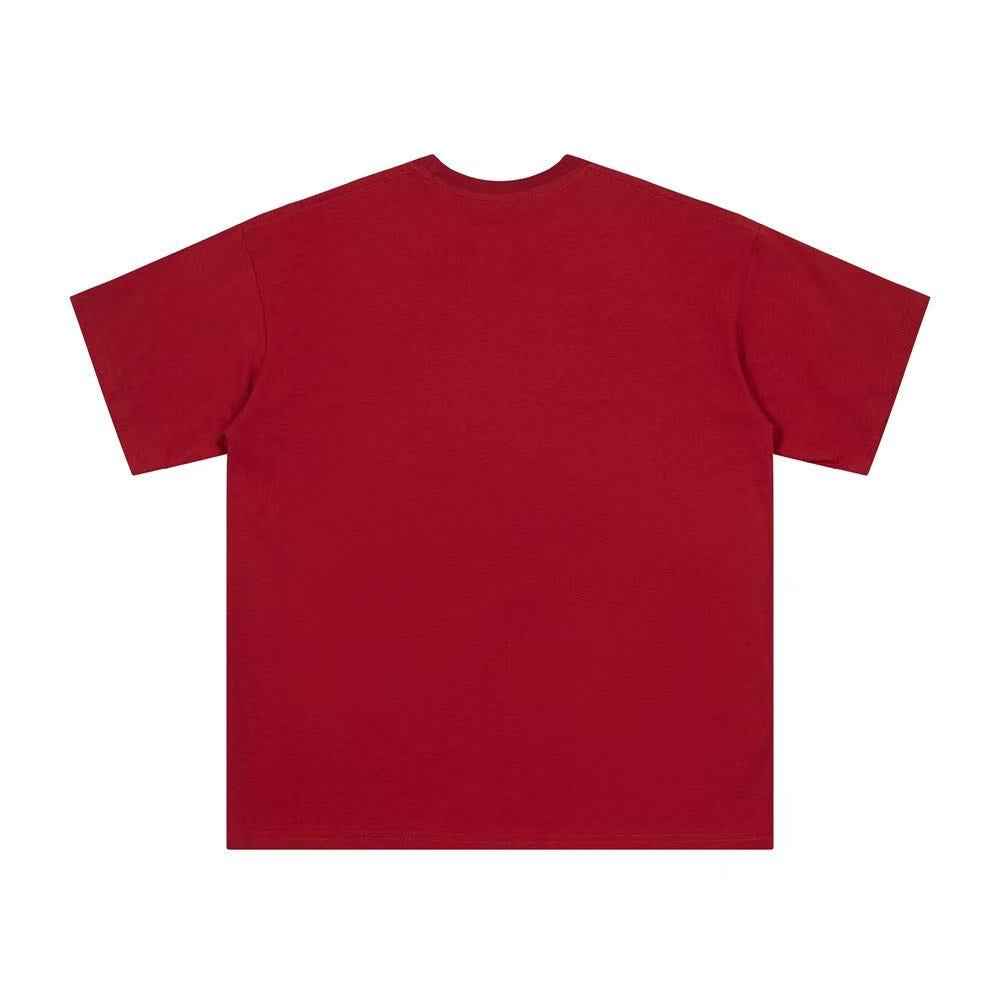 Street Style Patch Letter Graphic T-Shirt - OMYGOODS