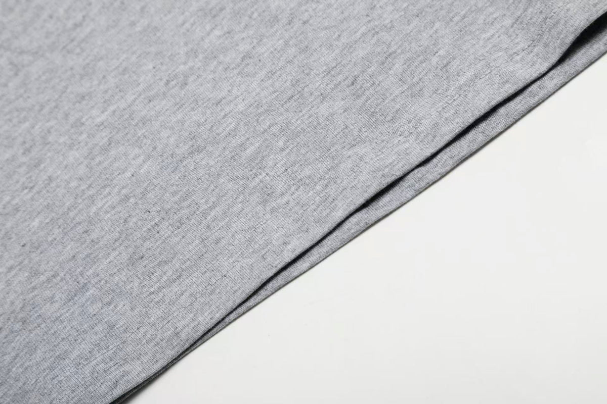 Streetwear Text Embroidery T-Shirt - OMYGOODS