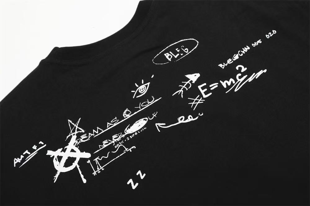 Streetwear Vintage Text Print T-Shirt - OMYGOODS
