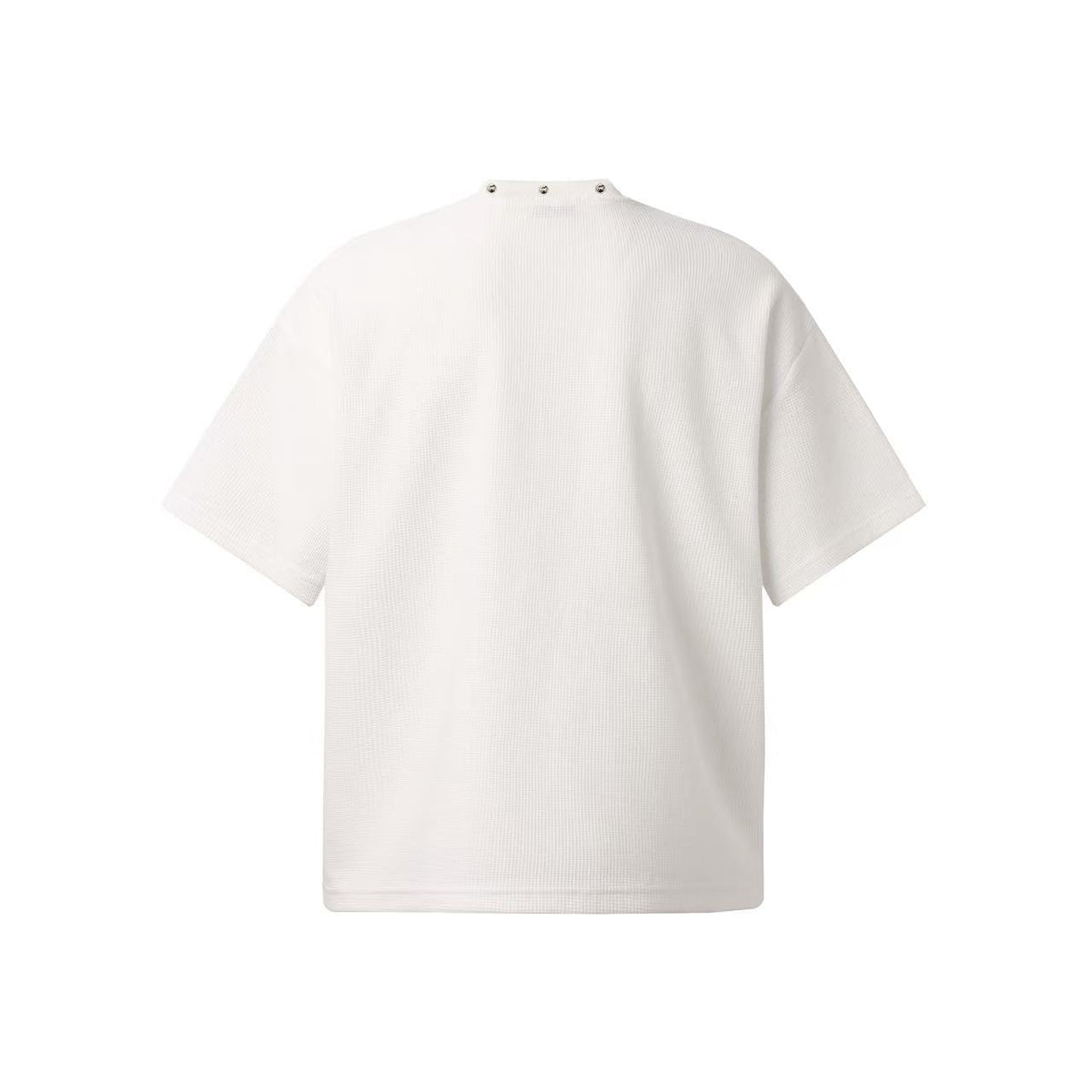 Dark Gothic Stud Cross Text Print T-Shirt - OMYGOODS