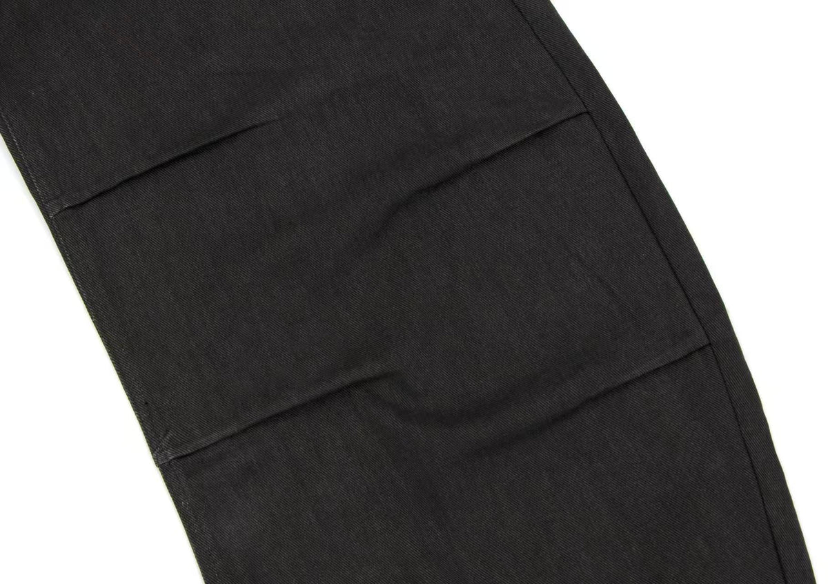 Multi-Button Pleated Baggy Cargo Pants - OMYGOODS