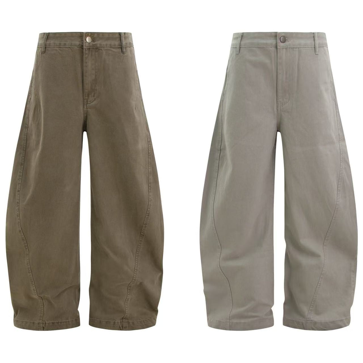 Wide-Leg Baggy Cargo Pants - OMYGOODS