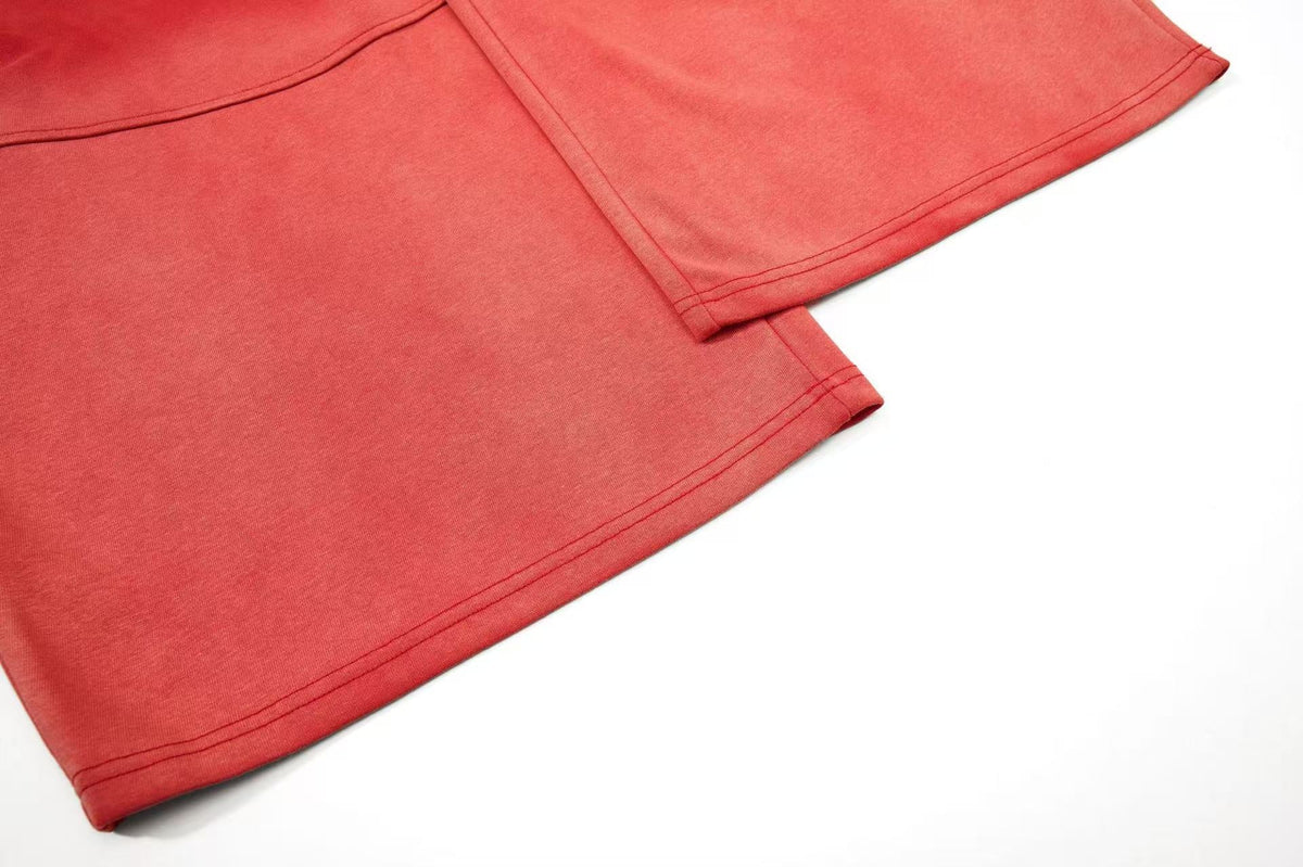 Crest Embroidered Baggy Wide-Leg Sweatpants - OMYGOODS
