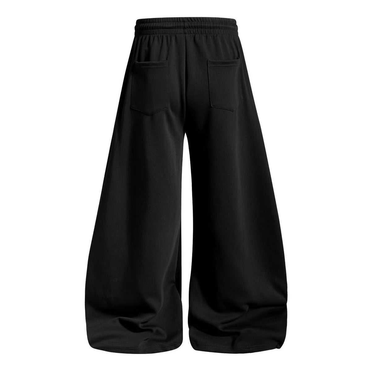Side Lace-Up Detail Baggy Wide-Leg Sweatpants - OMYGOODS