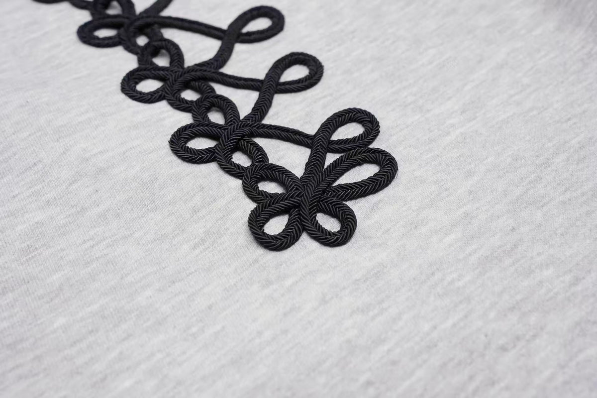 Side Lace-Up Detail Baggy Wide-Leg Sweatpants - OMYGOODS