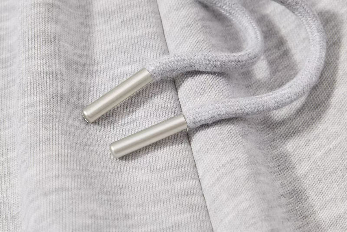 Side Lace-Up Detail Baggy Wide-Leg Sweatpants - OMYGOODS