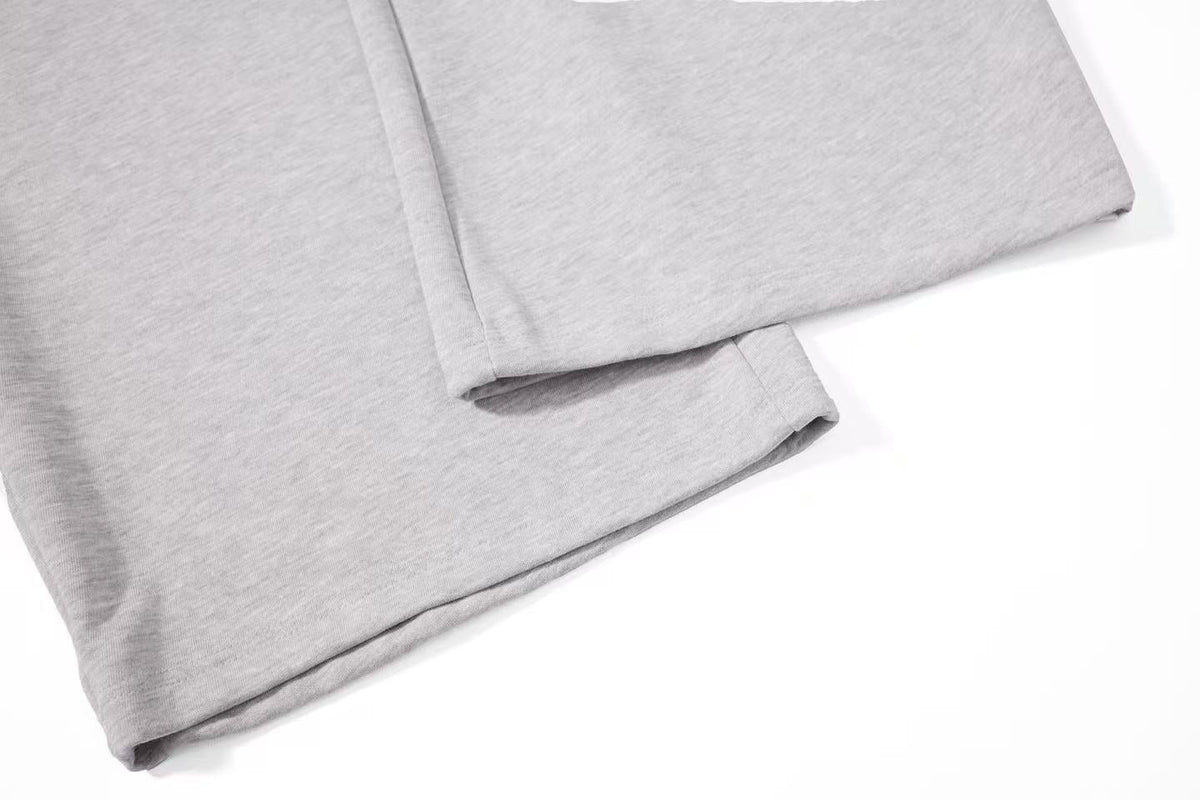 Side Lace-Up Detail Baggy Wide-Leg Sweatpants - OMYGOODS