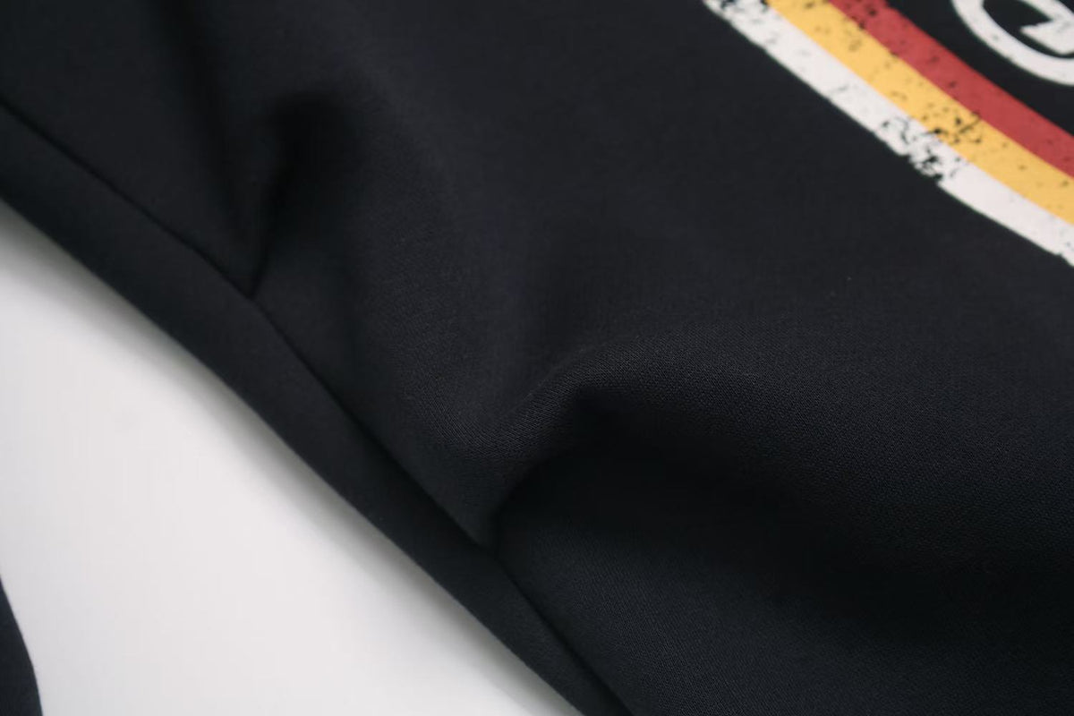 Vintage Sports Graphic Baggy Wide-Leg Sweatpants - OMYGOODS