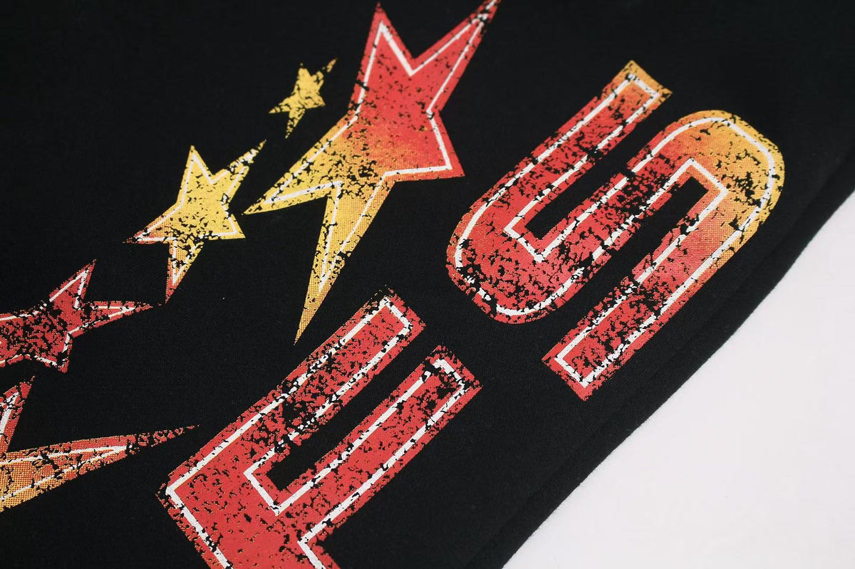 Vintage Sports Graphic Baggy Wide-Leg Sweatpants - OMYGOODS