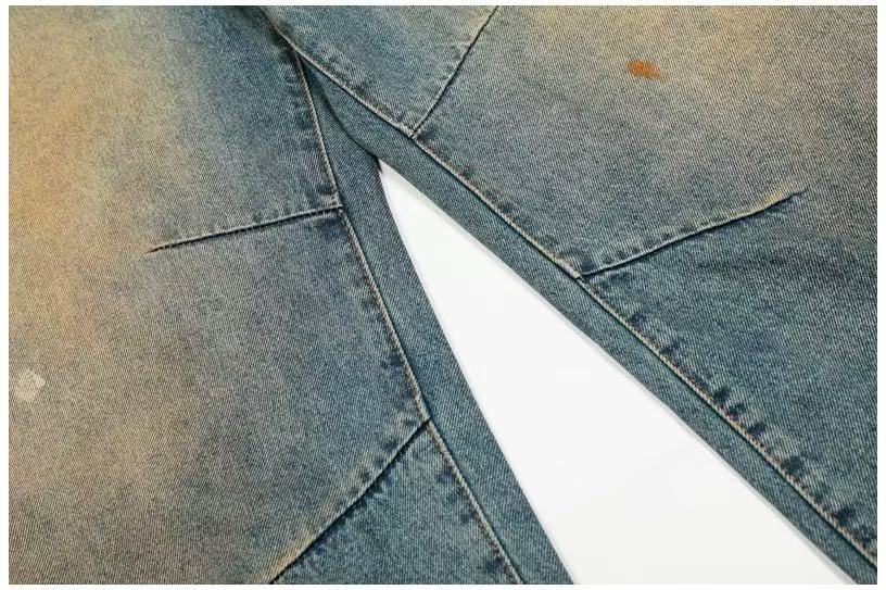 Vintage Splash-Paint Baggy Jeans - OMYGOODS