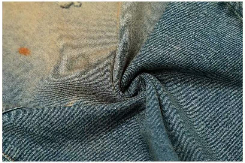 Vintage Splash-Paint Baggy Jeans - OMYGOODS