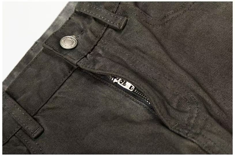 Mud-Wash Gradient Baggy Jeans - OMYGOODS